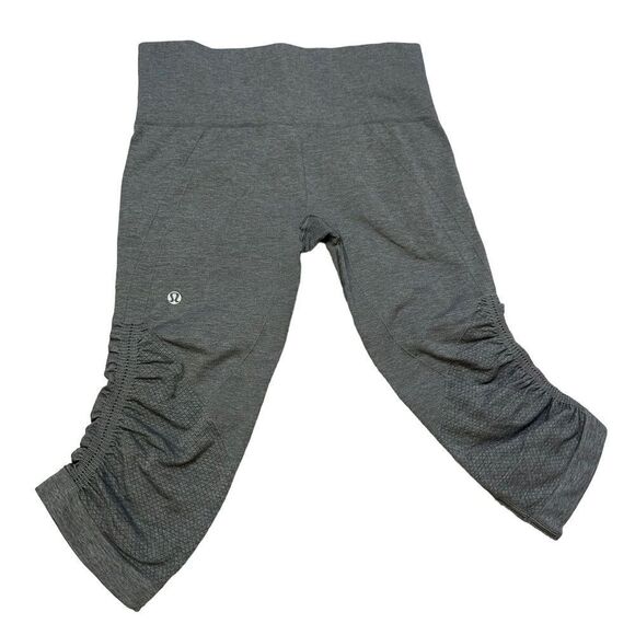 Lululemon women’s In the Flow Crop seamless Leggings 6 - Picture 5 of 10